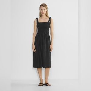 Aritzia Wilfred Golden Hour Linen Dress